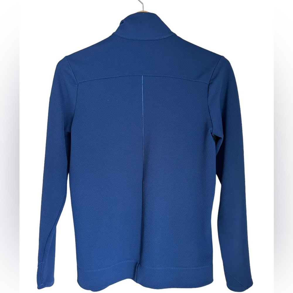 Nike Blue 1/4 Zip Up Collar Dri-Fit Long Sleeve Pull Over Shirt Size S - Picture 2 of 12